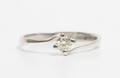 Solitairering med brillant på ca. 0.20 ct Denne vare er sat til omsalg under nyt varenummer 4340241