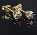Par brillant ørestikker ca. 0.45 ct.
