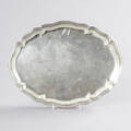 Bricka i silver