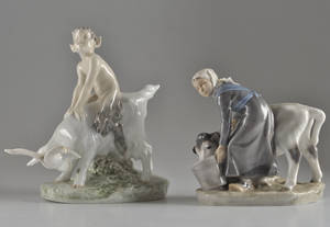 Royal Copenhagen. 2 figuriner 2