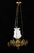 Takfotogenlampa omkring år 1900