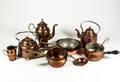 Samling kopparföremål, 18001900-tal 13