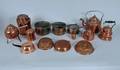 Samling Koppar, 14 delar, 18-1900-tal