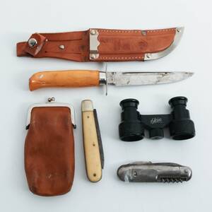 FÄLLKNIVAR, kniv, teaterkikare
