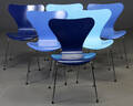Arne Jacobsen. Seks 7er stole, model 3107 6  