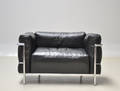 Le Corbusier 1887-1965. LC3 hvilestol. Tidligt produktionsnr. 767