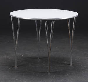 Piet Hein 1905-1996  Bruno Mathsson 1907-1988. Cirkulært bord