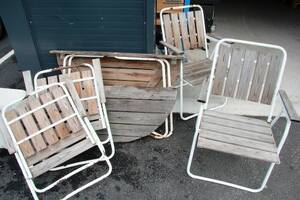 Trädgårdsbord
