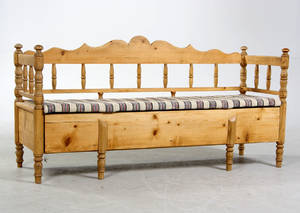 Svensk slagbænk, fyrretræ