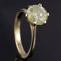 Solitaire ring ca. 2.60 ct.