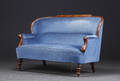 Dansk Møbeldesign. Salonsofa af mahogni, ca. 1880