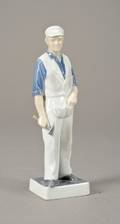 Kgl. P. Figur af porcelæn