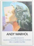 Utställningsaffisch, Andy Warhol