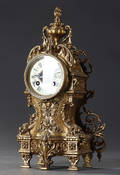 Louis XV form kaminur, bronze