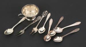 Silver 9 delar, bl.a. GAB