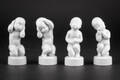 Bing Grøndahl De fire piner, figurer af porcelæn 4  Denne vare er sat til omsalg under nyt varenummer 4203775