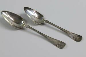 MATSKEDAR, 2 st, silver, 89 g, 1800-tal