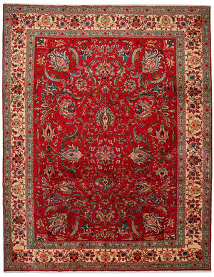 Persisk Tabriz 393 x 300 cm Denne vare er sat til omsalg under nyt varenummer 4587448