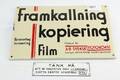 Emaljskyltar