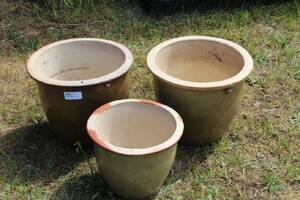 3 RUNDA KRUKOR H 27 -34 CM