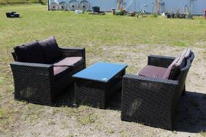 TRÄDGÅRDSMÖBEL 3 DEL