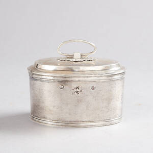 Sockerskrin silver 1812