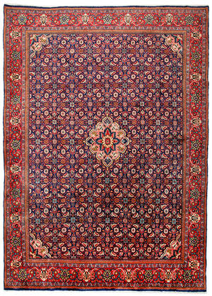 Handknuten matta, Mahal, 410x300 cm
