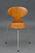 Arne Jacobsen. Myren. Stabelstol, tidlig model