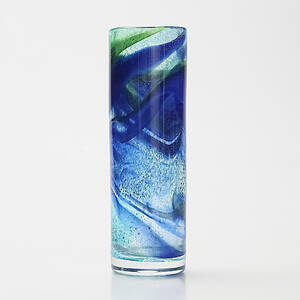 BENGT ORUP. Vas, glas, Johansfors, signerad.