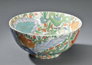 Kinesisk skål af porcelæn