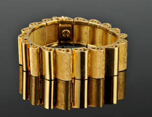 Hollandsk guldarmlænke af 18 kt. - 89,4 gram