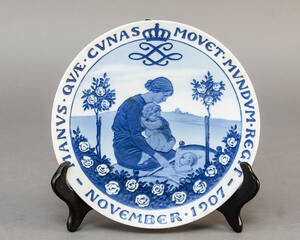 Kgl. P mindeplatte november 1907 Denne vare er sat til omsalg under nyt varenummer 4217476