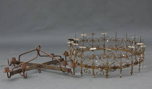 Lysekroner af jern 2