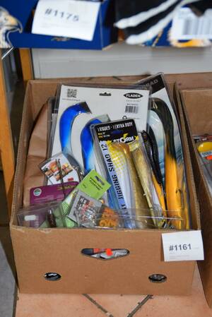 Parti havsfiskeutrustning