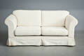 2 pers. sofa m. lyst stof