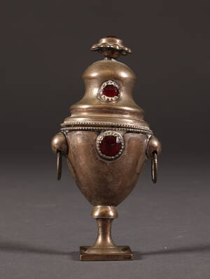 Hovedvandsæg, sølv, 1800-tallet