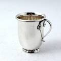 Mugg, Sterlingsilver
