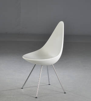 Arne Jacobsen. Dråben. Stol, model 3110