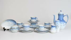 Kaffeservis, Blå Måsen
