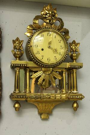 Väggur, Gustaviansk stil