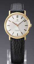 Omega Seamaster de Ville, herrearmbåndsur, 14 kt