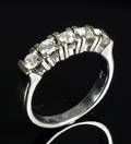 Vintage alliancering. Ca. 0.85 ct
