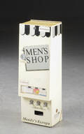 Kondom  toiletartikel automat. 1970erne 