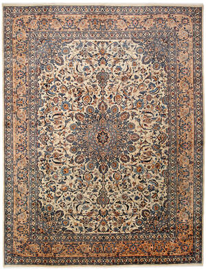Persisk Mashad tæppe, 390X295 cm. Denne vare er sat til omsalg under nyt varenummer 4167003