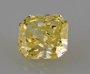 Cut-Cornered-Rectangular Diamond, 0.55ct. with GIA certificate