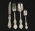Bestickservisdelar 24st, nysilver, Olga-typ