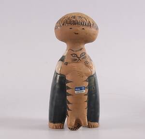 FIGURIN, stengods, Pelle, Lisa Larson, Gustavsberg.
