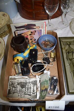 Vykort, mobiltelefoner mm.