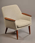 Dansk møbelproducent, armstol 1950 erne