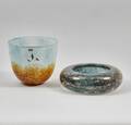 Konstglas, 2 delar